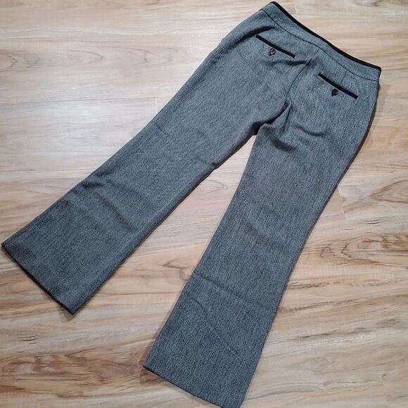 🔺️Express Black & White Columnist Pants Size 0/24 - Picture 4 of 10